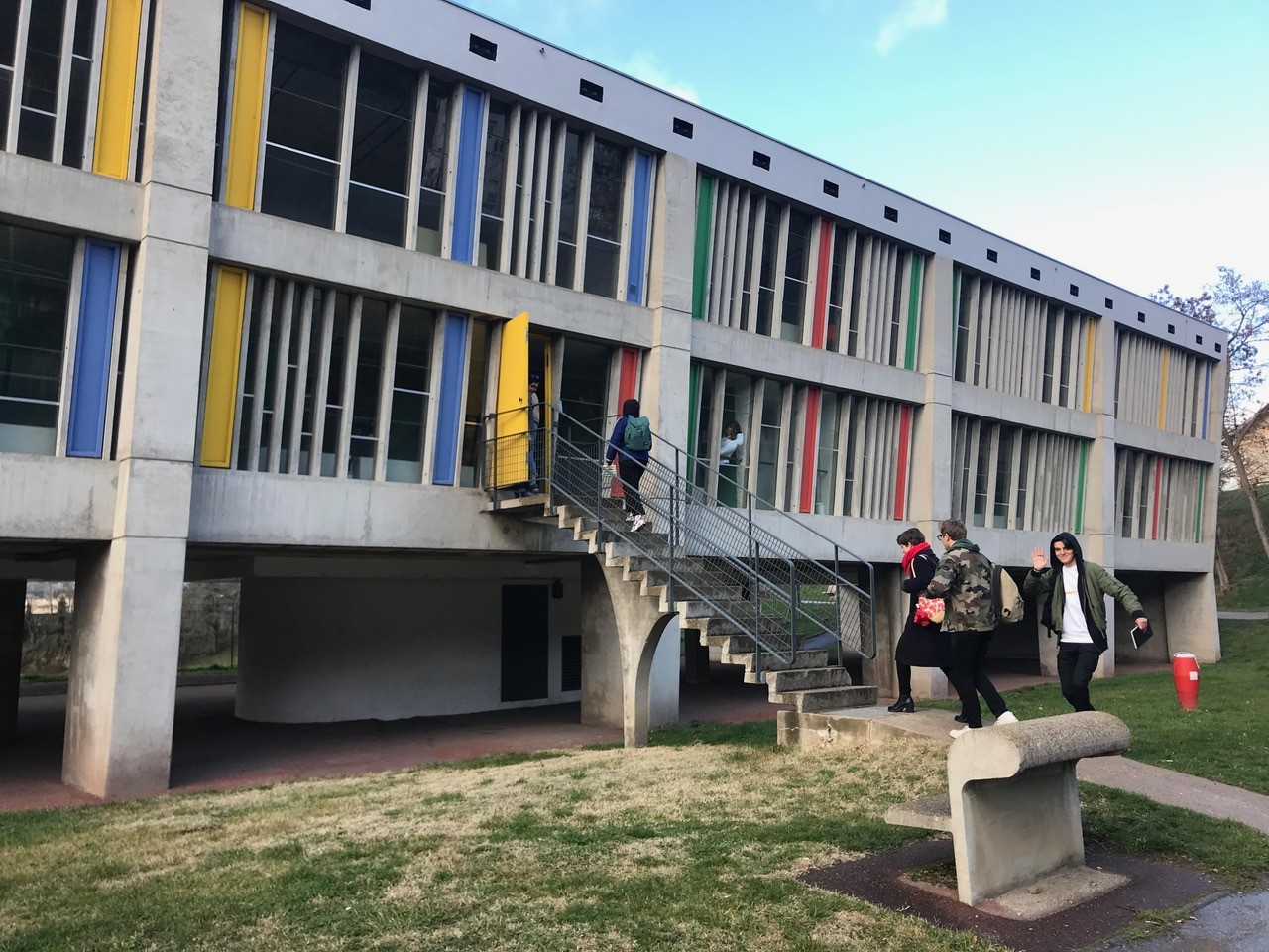 Lycée Le Corbusier St Etienne Du Rouvray